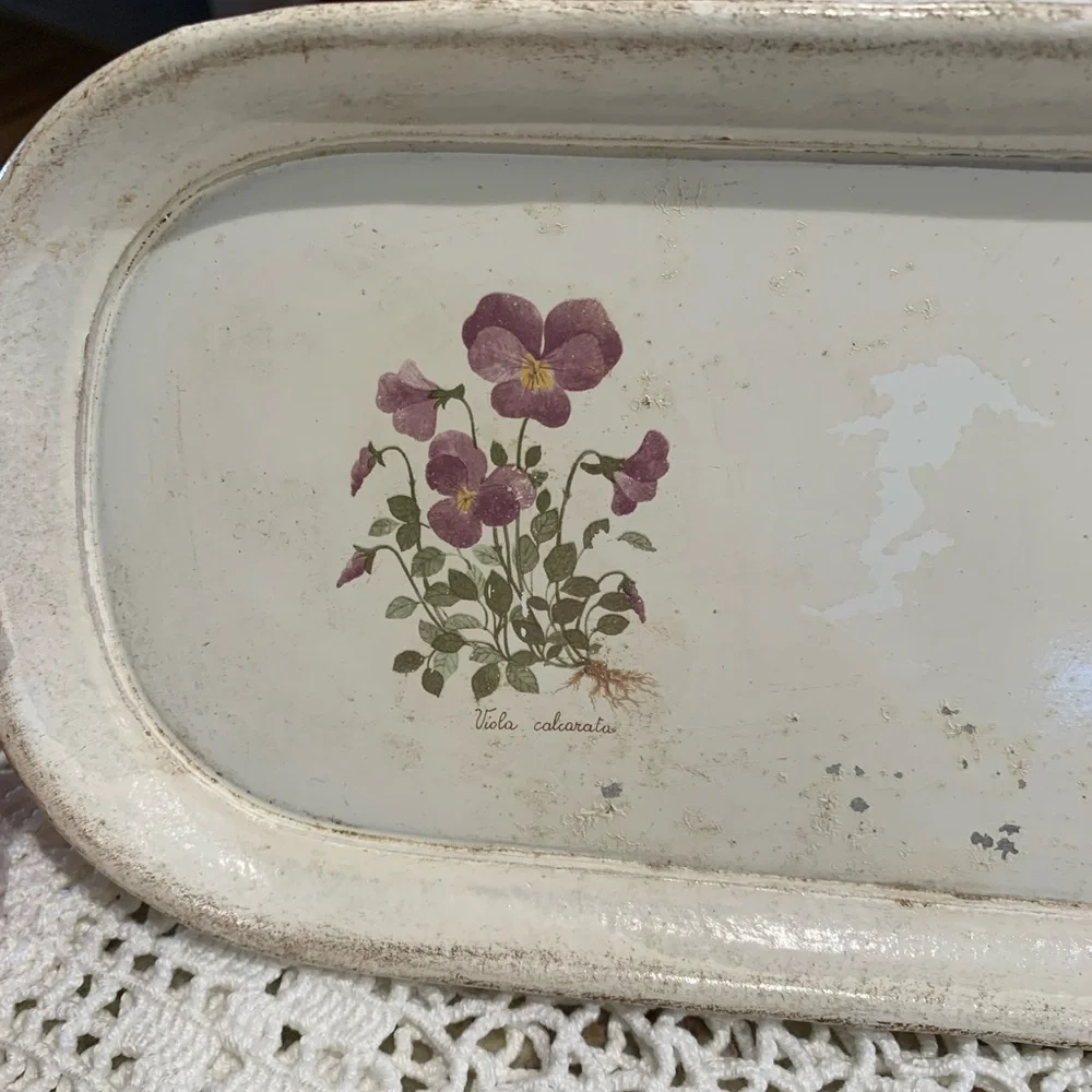 Vintage Florentine Italian Traditional tray.